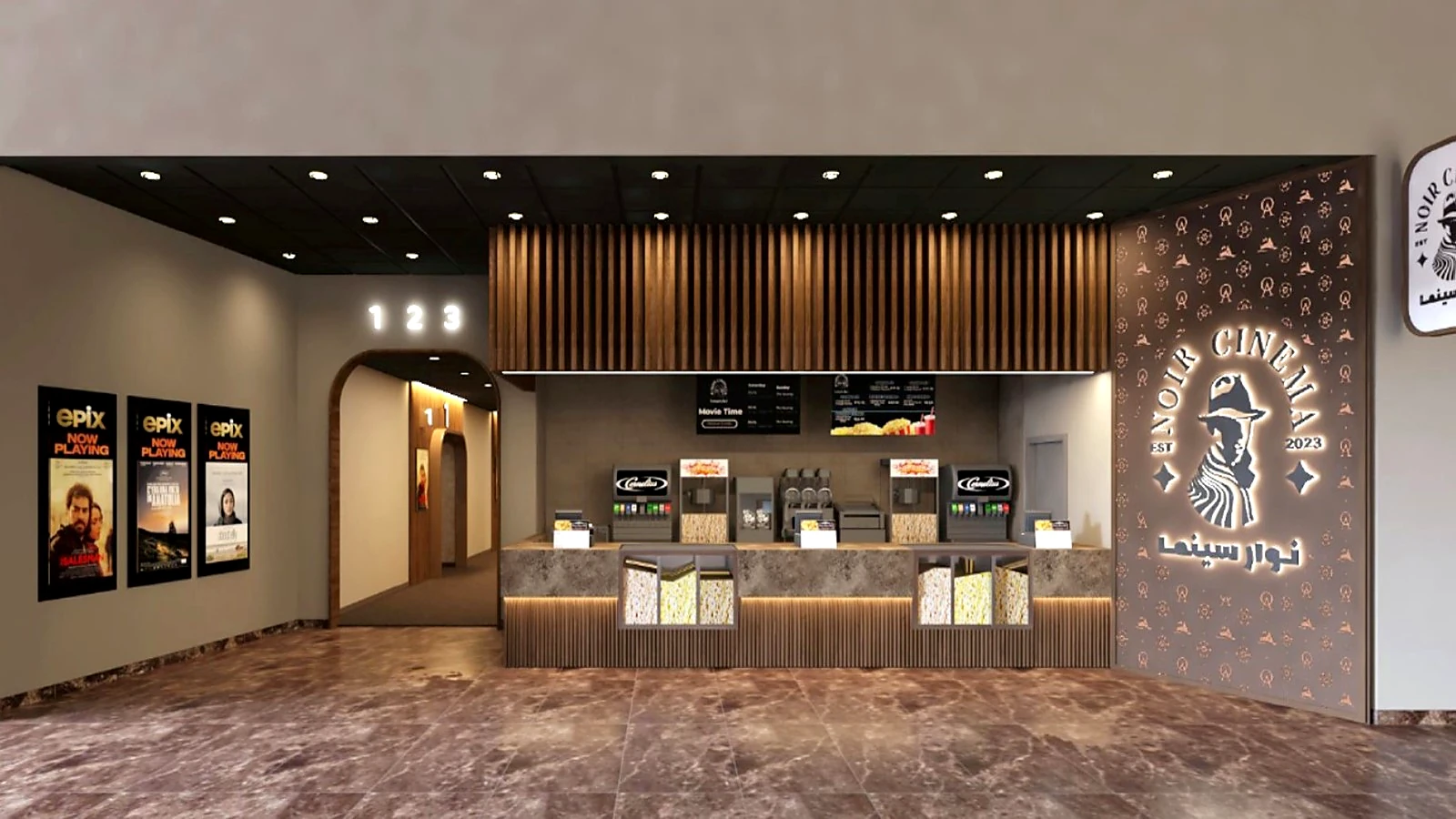 NOIR Cinemas turnkey project in Multiple locations, Saudi Arabia